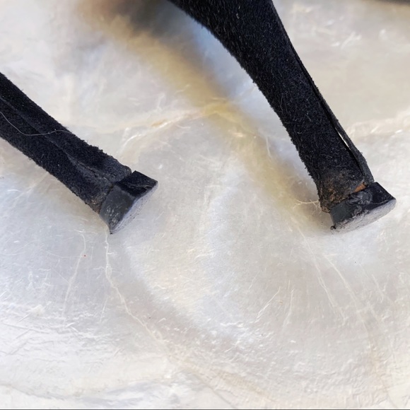 Stuart Weitzman Calf Hair Tan Animal Print Heels - Picture 11 of 13